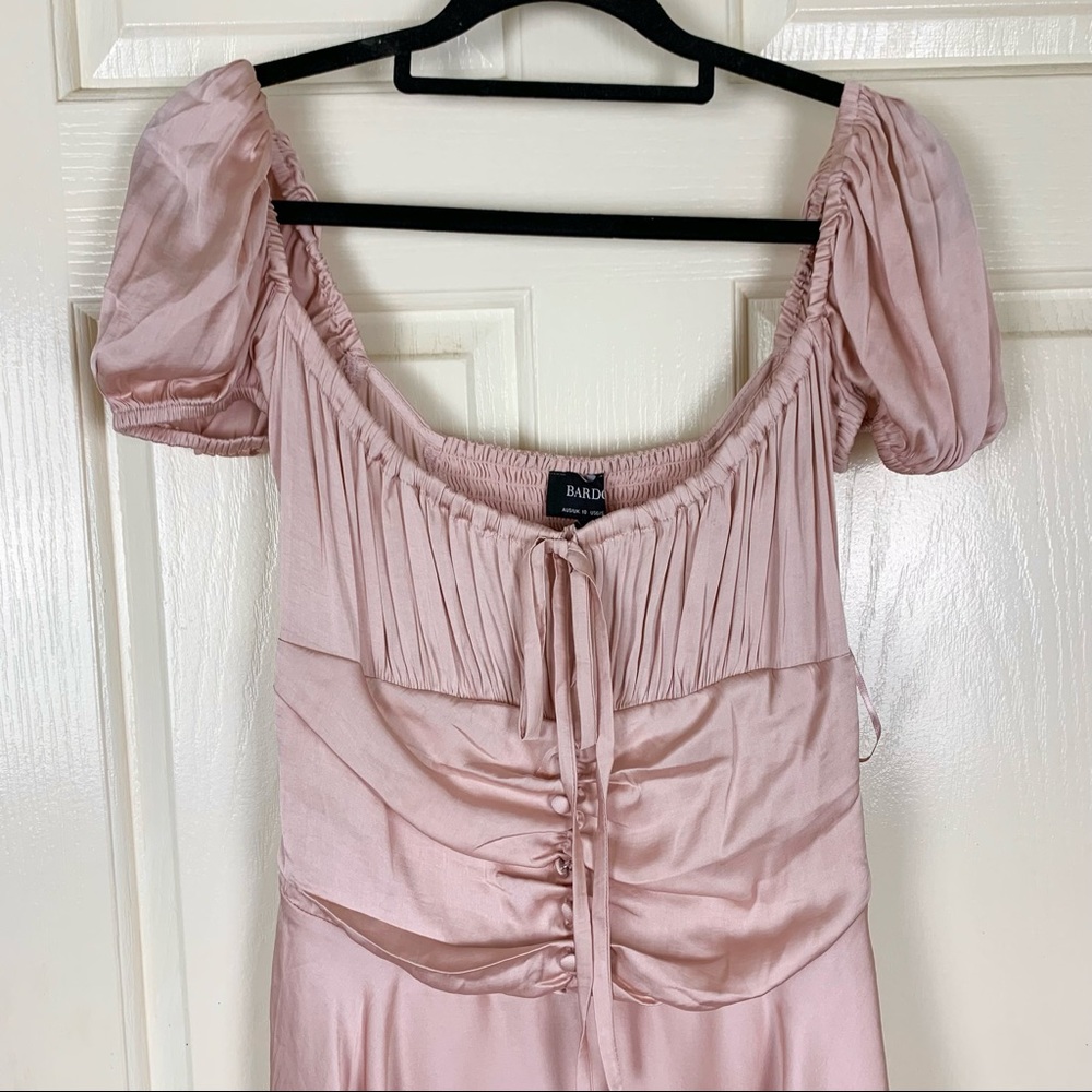 Bardot dress sz 10 NEW RR$149 dusty rose pink - Picture 2 of 6